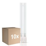 Multipack 10x Philips PL-L 24W - UV-C | 4-Pin