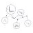 Bright Choice Rail Set 1-Phase L 2 x 2 Meter White | incl. End Cap, Power Connector and L -Connector
